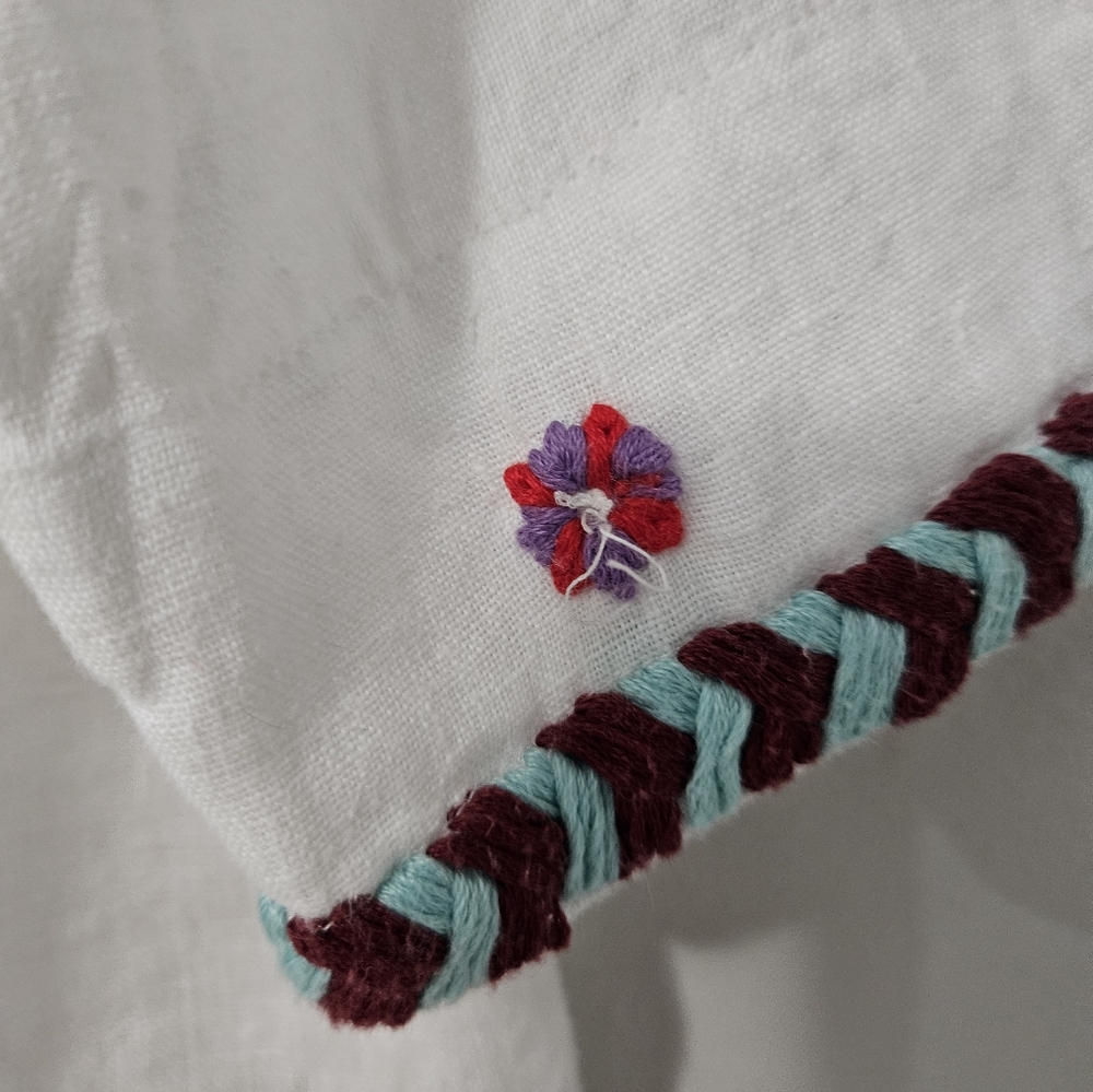 Soft Surroundings Fiesta Embroidered Top S - Picture 2 of 9